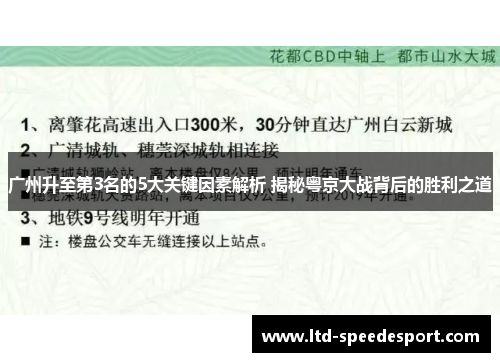 广州升至第3名的5大关键因素解析 揭秘粤京大战背后的胜利之道